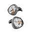 Mechanical Watch Cufflinks Tri - Black