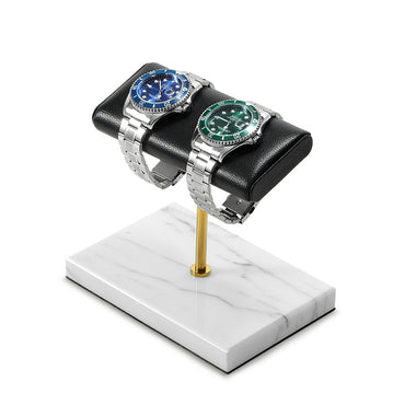 Tourner Watch Stand Duo - White & Gold